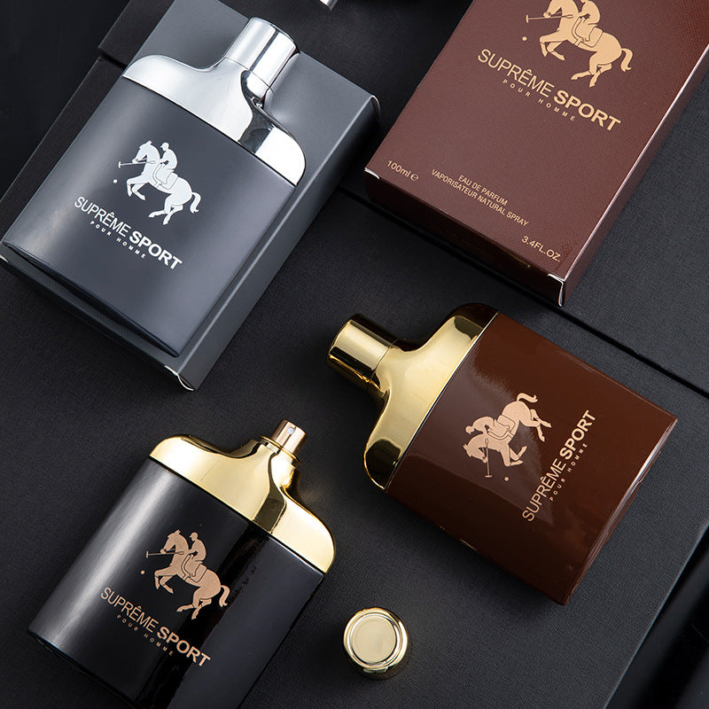Flower Story Knight Cologne Men's Perfume Spicy Wood Oriental Fragrance Masculine 100ml