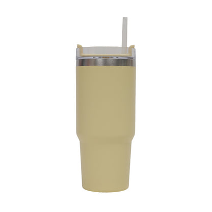 New hand-held car car mug Ice Fighter Cup mini thermos mug female high value cute stainless steel thermos water cup