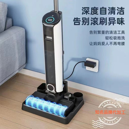 intelligent decontamination scrubber, suction, mopping and washing machine, household sweeper, mopping and sweeping all-in-one wireless self-cleaning