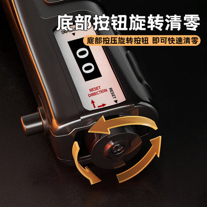 Adjustable electronic counting grip strength device, 10-100kg unisex muscle exercise fitness hand strength device