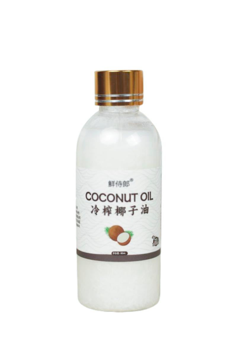 Cold-pressed 100% pure coconut oil primary-pressed edible oil hair care garnish Hainan baking ketogenic coconut oil food base oil