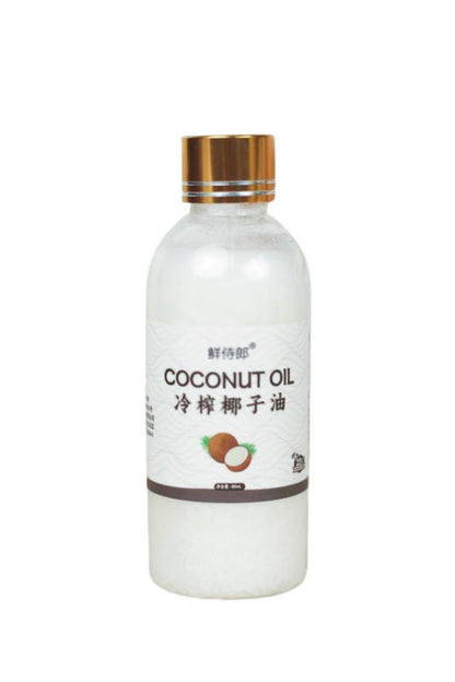 Cold-pressed 100% pure coconut oil primary-pressed edible oil hair care garnish Hainan baking ketogenic coconut oil food base oil