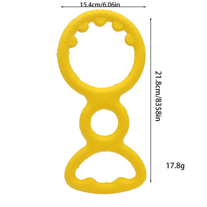 EVA pet toys dog frisbee bite ring dog toys can't bite teeth grinding pet ball puppy supplies dog pull tab