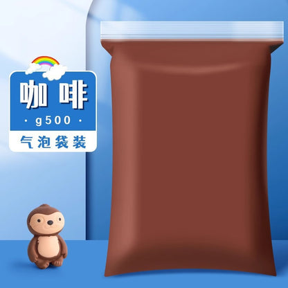 Ultra light clay children's 36 colors 500 grams plasticine dough kindergarten handmade toys space clay ultra light paper clay