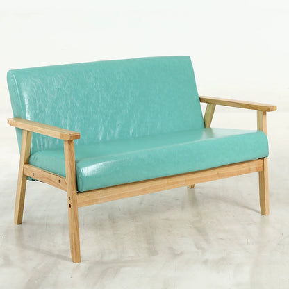 Nordic Japanese-style simple combination small apartment solid wood rental house modern economical clothing store double sofa table and chairs