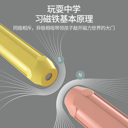 variety magnetic rods, children's early education, puzzle building, building blocks, boys and girls' intellectual development, DIY magnetic toys