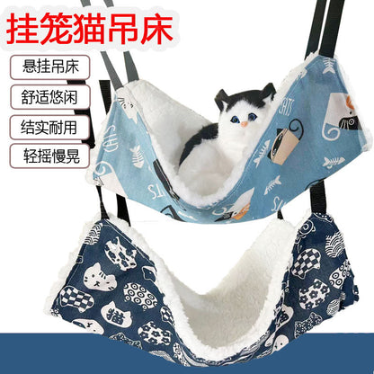 cat hammock pet cat mat cat iron cage hammock hook cat cage hammock hanging hammock cat hammock