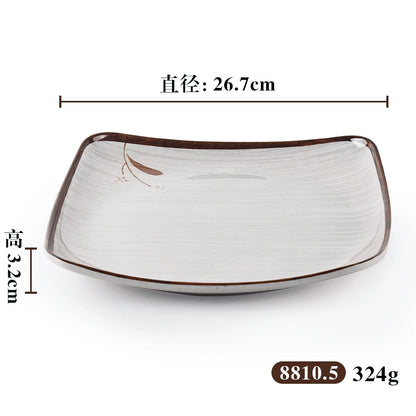 Melamine Japanese-style imitation porcelain hot pot restaurant spoon set tableware