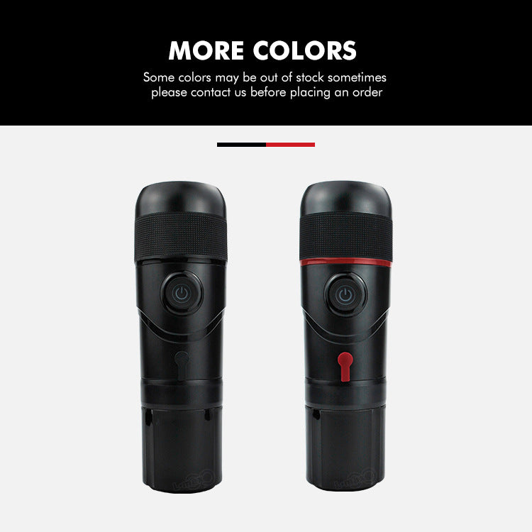 Portable Italian capsule coffee machine multi-functional small home outdoor car heating espresso capsule