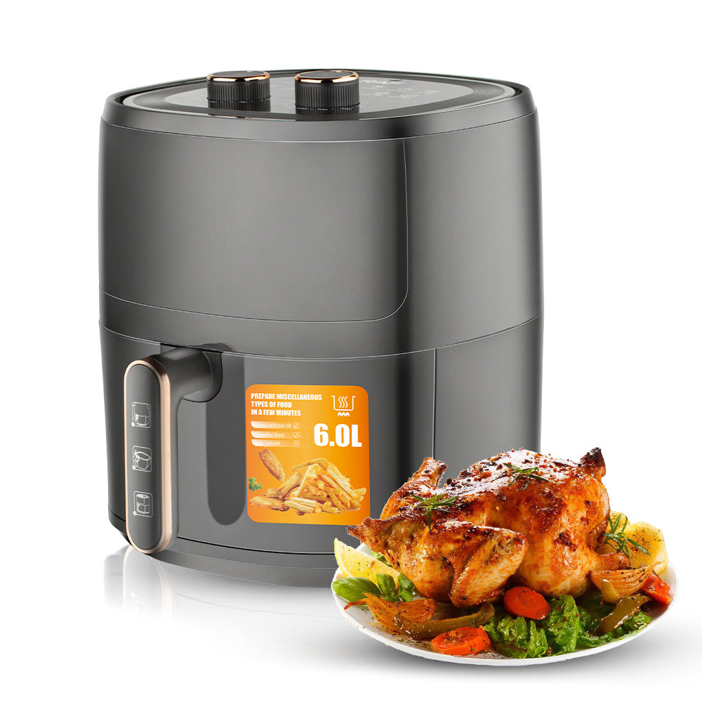 RAF European Standard Air Fryer  Large Capacity Multi-Function Oven for Healthy Cooking  Automatic French Fry Maker  Free Global Shipping