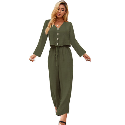 spring and summer independent station hot style suit jacket long trousers