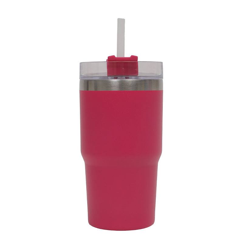 New hand-held car car mug Ice Fighter Cup mini thermos mug female high value cute stainless steel thermos water cup