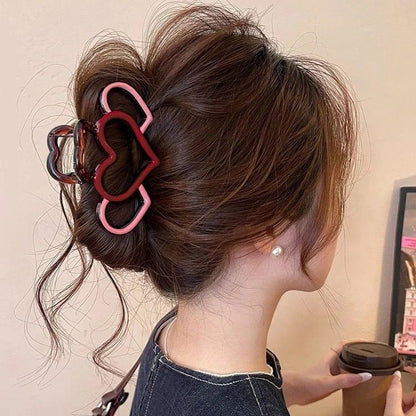 new spring and summer grab clip large shark clip is not loose sense of luxury, back of the head hair grip clip hair ornament women