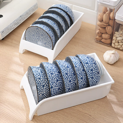 Japan imported kitchen storage rack cabinet dishes pan storage rack multi-functional drain rack storage artifact