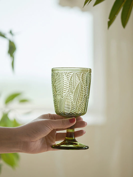 Siyue Retro Glass Goblet Household Net Red Ins Style High-value Red Wine Glass Upside Down Personal Dedicated Niche