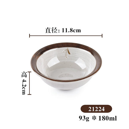 Melamine Japanese-style imitation porcelain hot pot restaurant spoon set tableware
