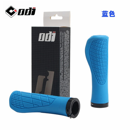 American ODI Rubber Meat Ball Handlebar Grip Mountain Bike Grip Lockable Anti-Slip Shock Absorbing Folding Bike Cycling Grip