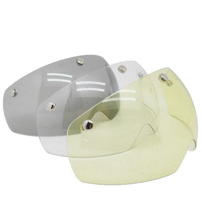 Wind lens, helmet, windshield, removable lens, mountain bike helmet, windproof lens, magnetic gear accessories