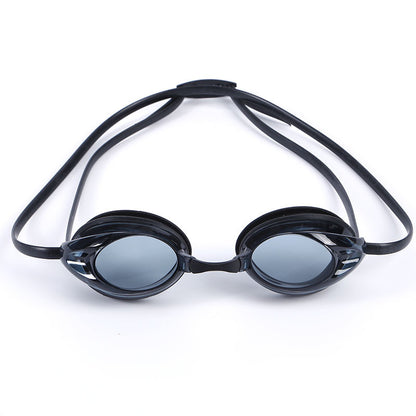 myopia swimming goggles adult swimming goggles equipment high-definition waterproof anti-fog silicone goggles transparent swimming goggles box wholesale
