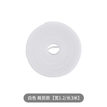 Data cable storage artifact magic sticker tie cable organizer computer cable harness with desktop wire routing fixed strap