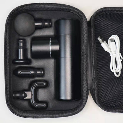 portable mute aluminum alloy massage gun fascia grab Shenzhen factory mini mini fascia gun