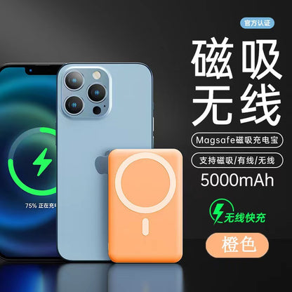 Magsafe Magnetic Wireless Power Bank Fast Charging Charger Large Capacity 10000 mAh Portable Power Bank