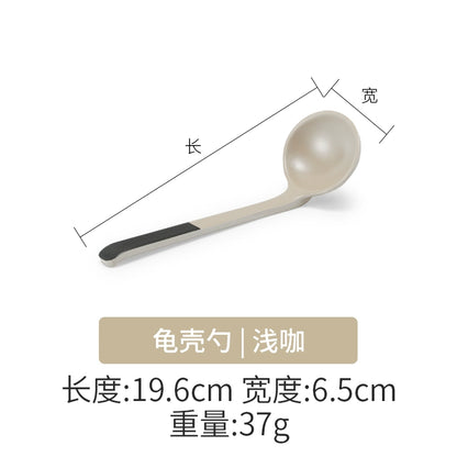 Retro Noodle Shop Imitation Porcelain Two-color Plastic Frosted Bamboo Hat Bowl