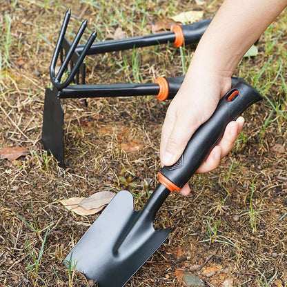 Gardening shovel flower tool household vegetable planting flower succulent planting shovel shovel hoe rushing sea turning soil set
