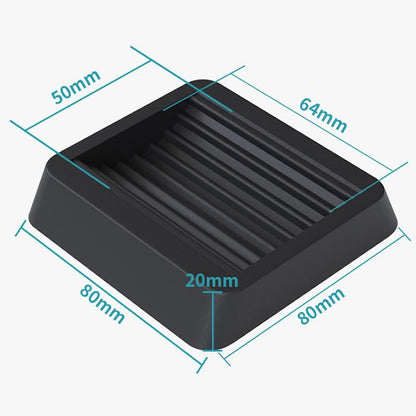 Universal wheel fixing pads, pulley retainers, wheel fixing foot pads, computer accessories, swivel chair rollers, anti-slip mats, card pads