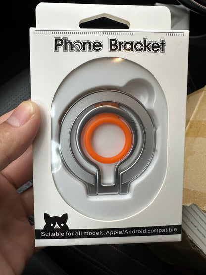 MagSafe Magnetic Mobile Phone Convenience Holder Metal Lazy Desktop Holder Zinc Alloy Mobile Phone Ring Buckle New