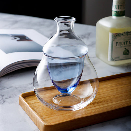 Japanese creative Toyo Sasaki glass Japanese sake cup sake jug cold wine jug ice wine jug wine warm wine jug