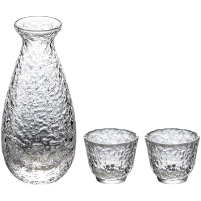 Japanese-style small wine glass set wine glass sake wine set jug drinking glass fruit wine glass liquor household wine divider glass