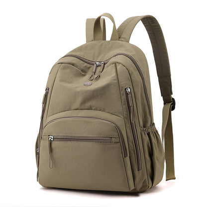 New ultralight waterproof parachute nylon cloth women's large capacity puff bag fashion niche women's backpack