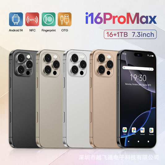 i16 ProMax  mobile phone 16+11T large memory mobile phone