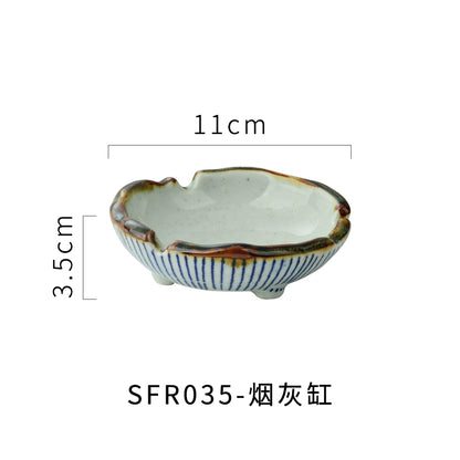 A radish Japanese-style coarse ceramic rice bowl features retro creative dishes and cups slightly flawed tableware ice cream bowl