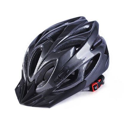 Outdoor cycling one-piece helmet is porous, breathable, ultra-light, and unisex in summer, and the size adjustable safety helmet