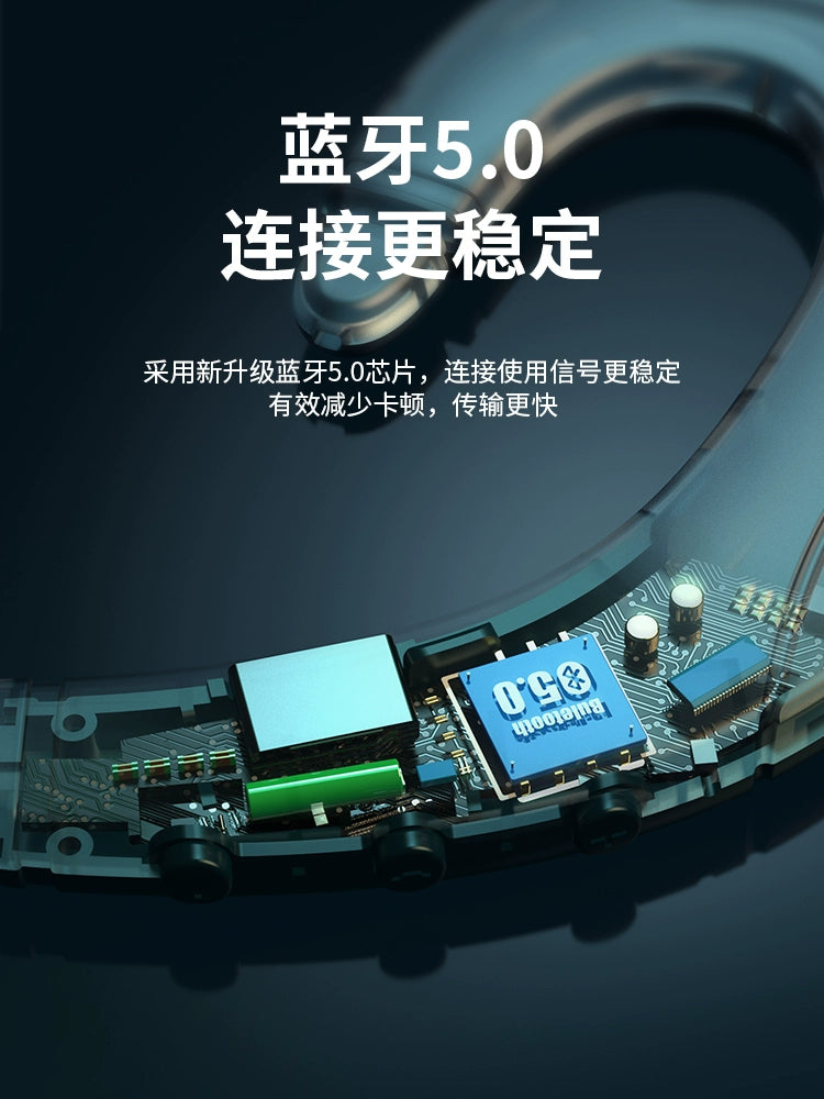 Bone conduction wireless bluetooth headset not in the ear high-quality bluetooth headset oppo universal