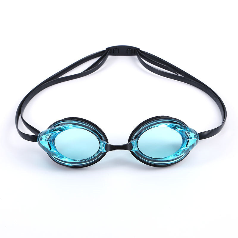 myopia swimming goggles adult swimming goggles equipment high-definition waterproof anti-fog silicone goggles transparent swimming goggles box wholesale