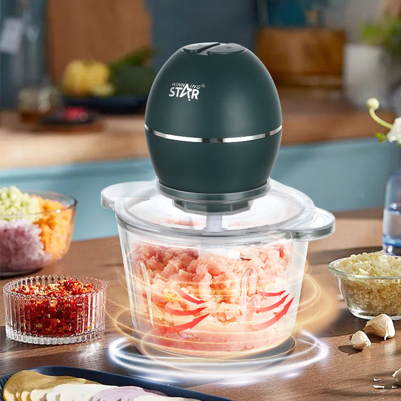 Winningstar Electric Meat Grinder  Stainless Steel, Multi-Functional, Household Food Processor for Meat, Garlic & Stuffing  Free Global Shipping