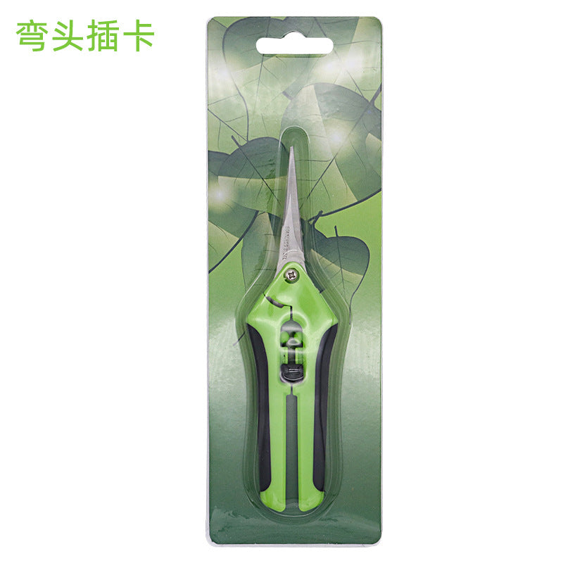 Stainless steel fruit shears gardening flower arrangement orchard pruning shears multi-purpose gardening garden scissors