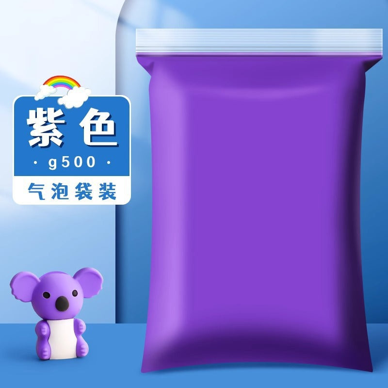 Ultra light clay children's 36 colors 500 grams plasticine dough kindergarten handmade toys space clay ultra light paper clay
