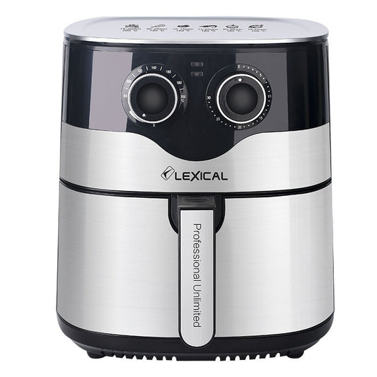 European standard cross-border large-capacity 8L stainless steel multi-function can be timed smoke-free household electric fryer air fryer wholesale