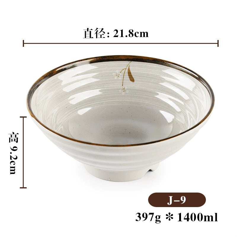 Melamine Japanese-style imitation porcelain hot pot restaurant spoon set tableware