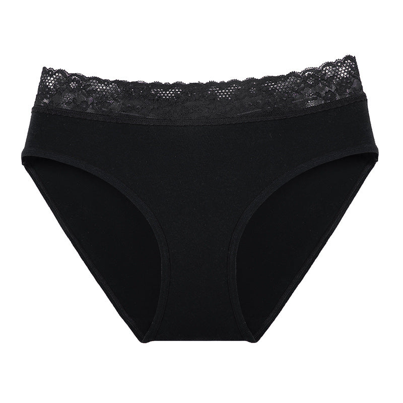 multi-size briefs lace ladies pure cotton high waist sexy underwear