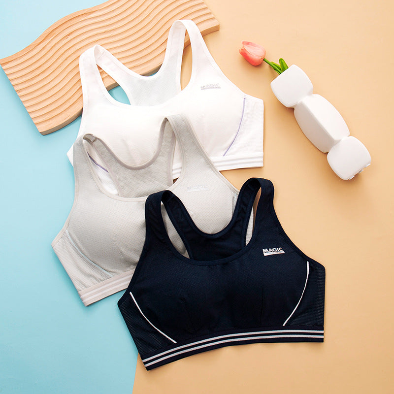 New student bra running quick-drying breathable girl underwear junior high school development girl bra vest