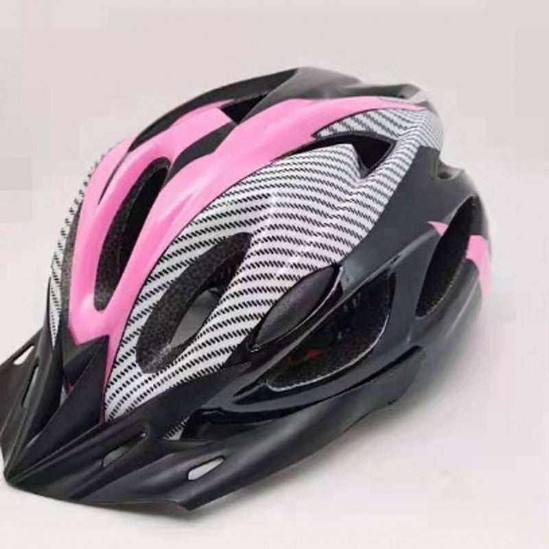 Outdoor cycling one-piece helmet is porous, breathable, ultra-light, and unisex in summer, and the size adjustable safety helmet