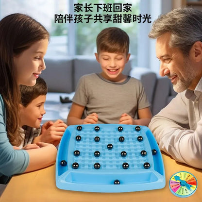 Stepping on thunder, magnetic battle chess, fun magnetic induction chess, children's effect chess, board games, parent-child interactive toys