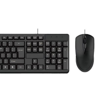 Computer Wired Keyboard Mouse Set USB Desktop Laptop Accessories Thin and Light Business Office Keyboard and Mouse