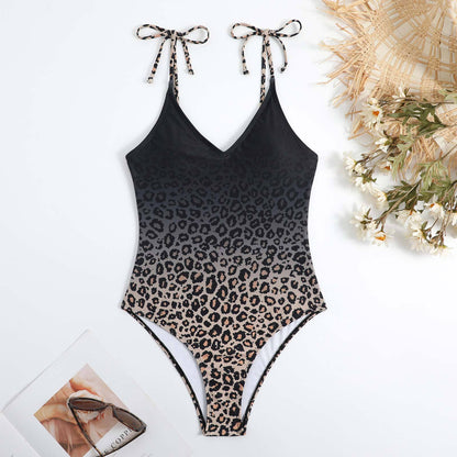 Women's Modest One-Piece Swimsuit – Cover Belly, Backless, Slim Fit with Chiffon Skirt, European & American Fashion