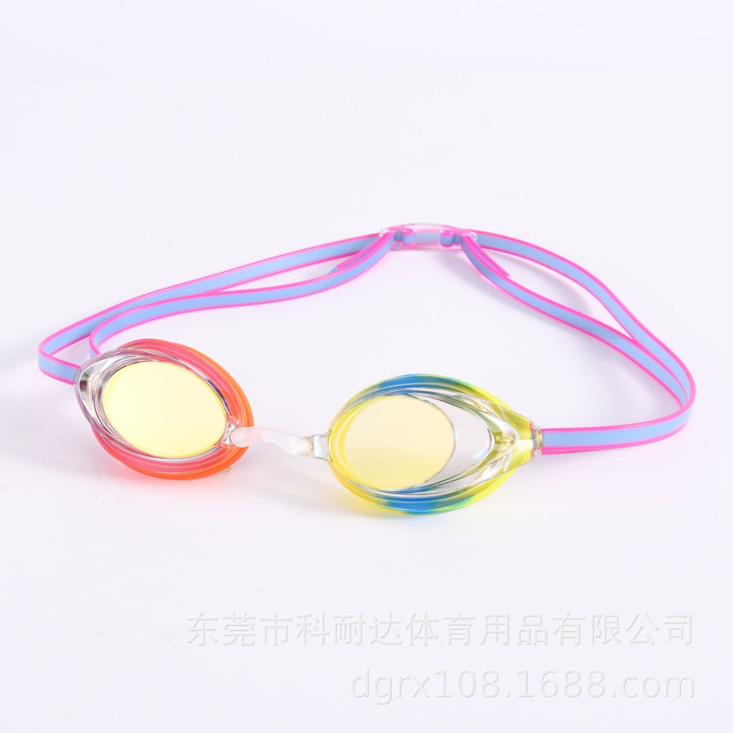 myopia swimming goggles adult swimming goggles equipment high-definition waterproof anti-fog silicone goggles transparent swimming goggles box wholesale